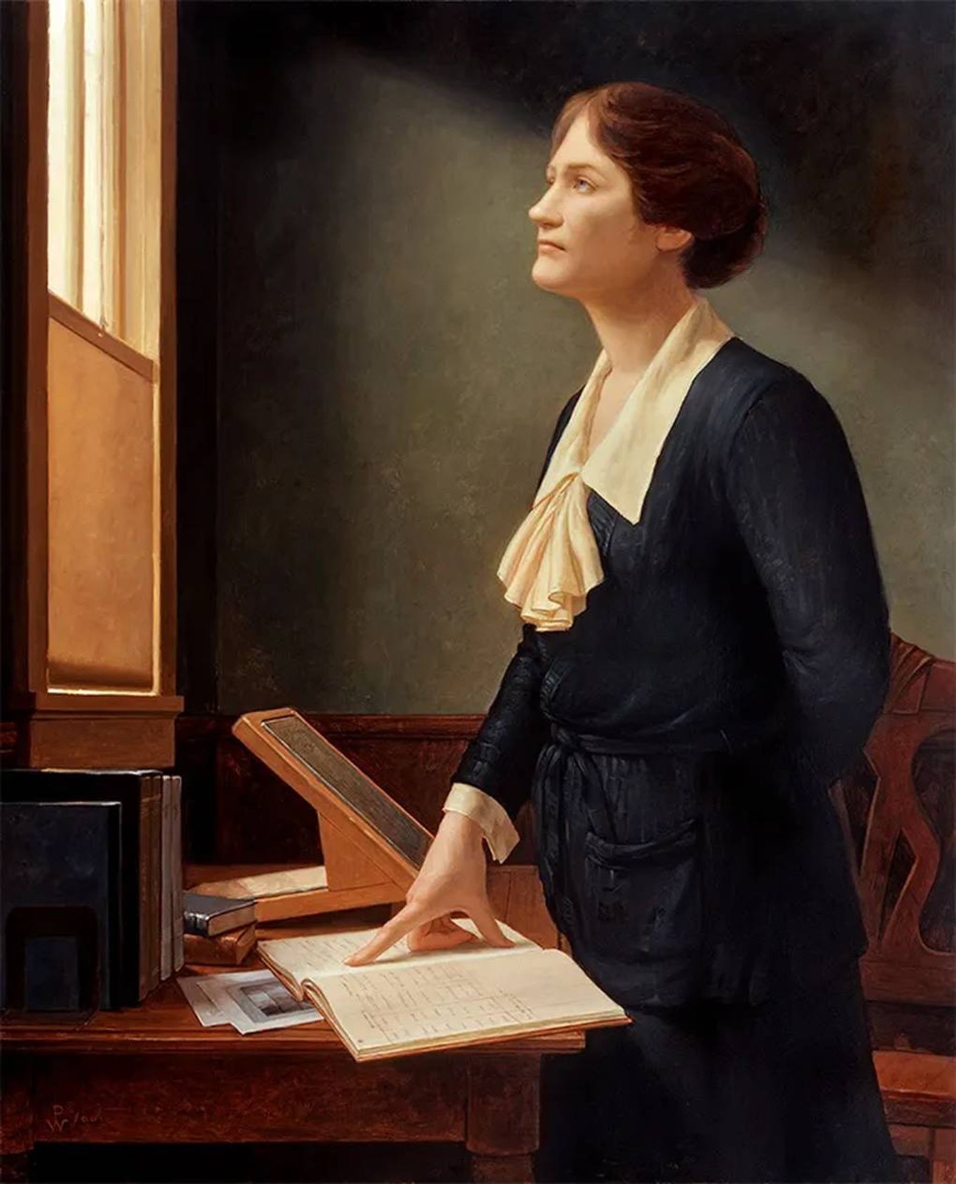 پرتره‌ای از سیسیلیا پین-گاپوشکین