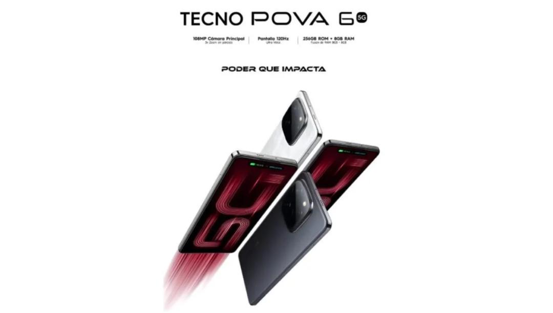 گوشی تکنو مدل Pova 6 5G