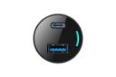 شارژر پاورولوجی Powerology Dual Port PCCSR013 65W از نمای روبرو