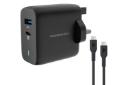 شارژر پاورولوجی Powerology Dual Port Ultra-Quick PWCUQC004-C with Type-C Cable
