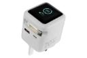 شارژر پاورولوجی Powerology Halo Dual-Port PWCUQC051 سفید