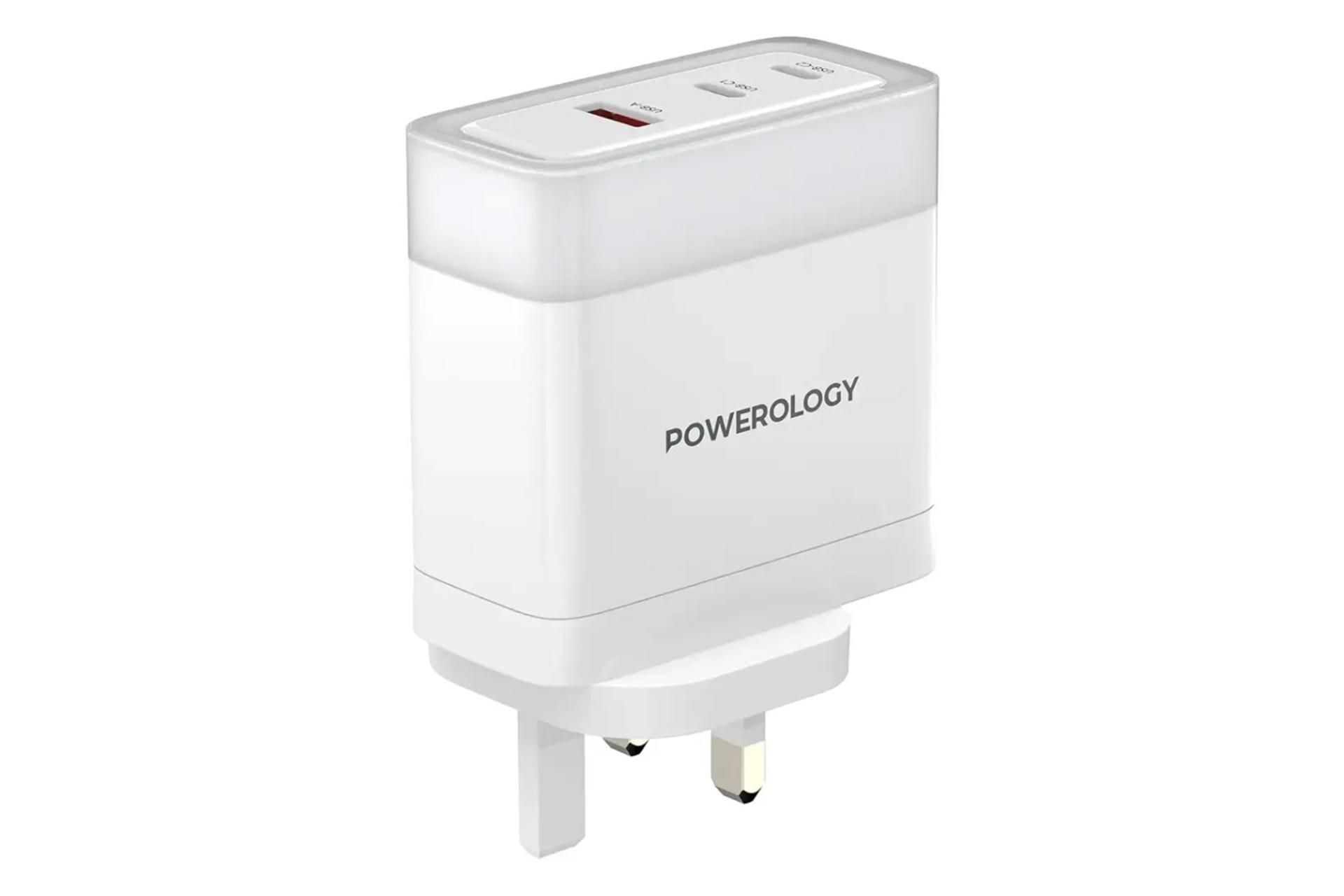 شارژر پاورولوجی Powerology Lunex Series 100W