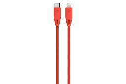 کابل شارژ USB پاورولوجی Type-C به Lightning مدل PCAB001 با طول 1.2 متر