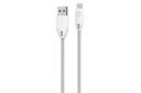کابل شارژ USB پاورولوجی Type-A به Lightning مدل PCAB003 با طول 1.2 متر رنگ سفید