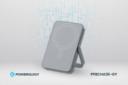 سمت راست پاور بانک پاورولوجی Powerology PPBCHA36 10000mAh خاکستری