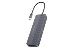 هاب USB هاب USB-C پاورولوجی 12 پورت مدل Powerology PWYSTC8721