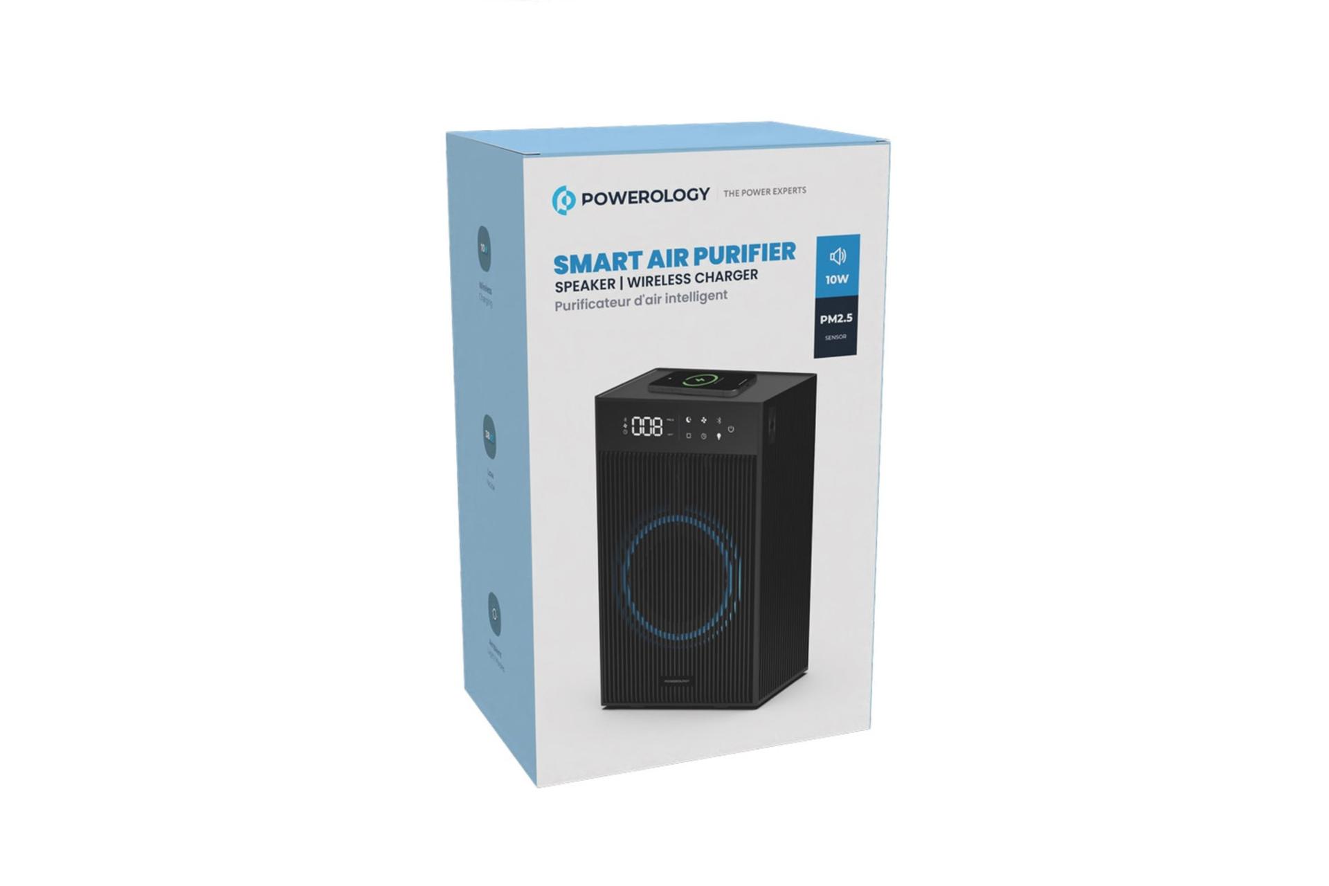 جعبه دستگاه تصفیه هوا پاورولوجی Smart Air Purifier PAPFRBK