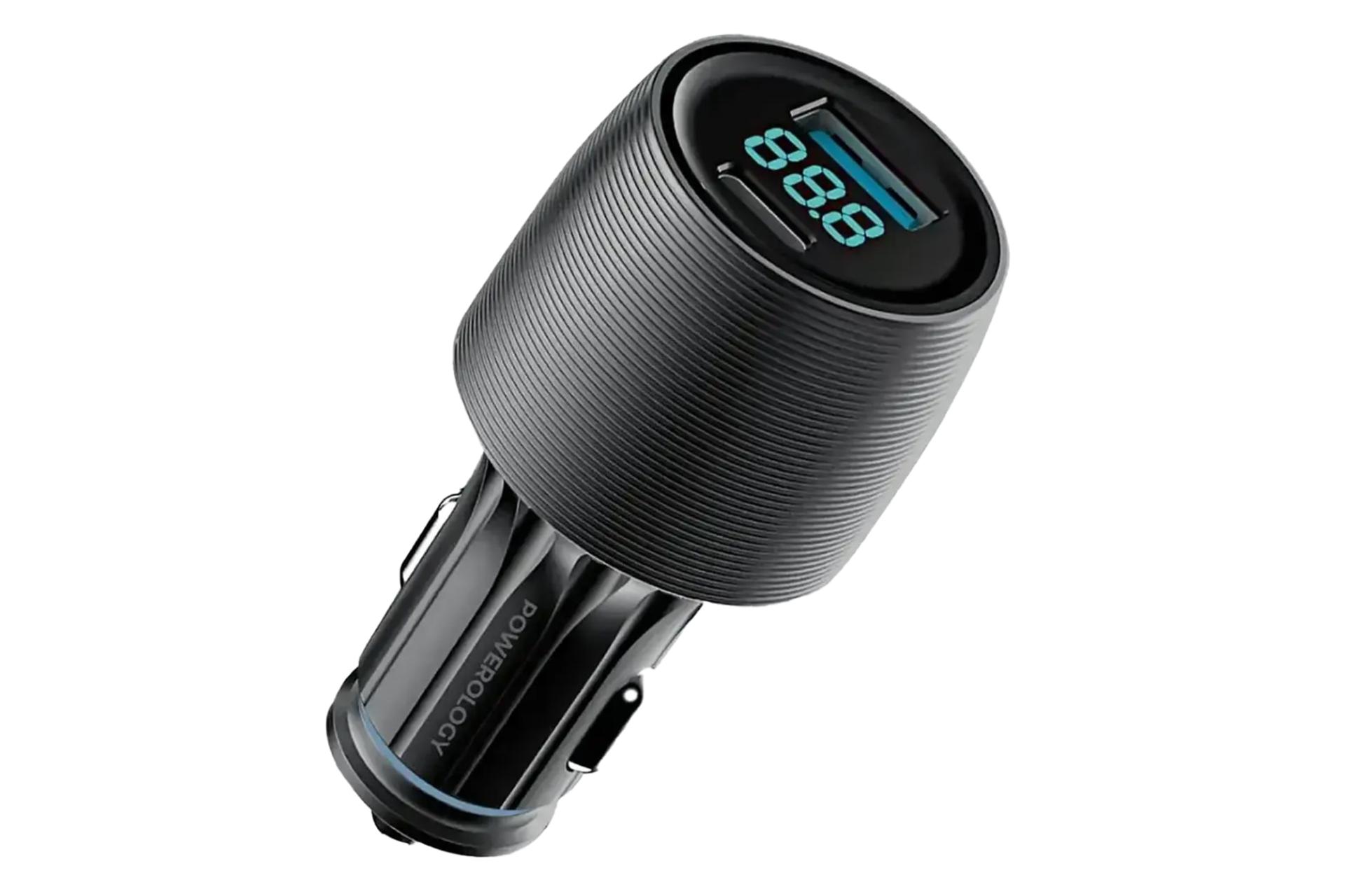 اتصالات شارژر پاورولوجی Powerology Velox 83W Dual-Port