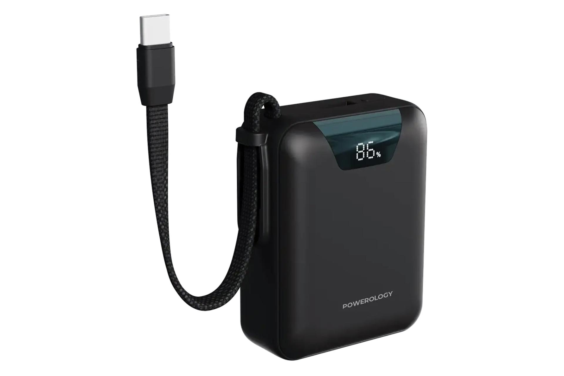 پاور بانک پاورولوجی Powerology York 10000mAh مشکی
