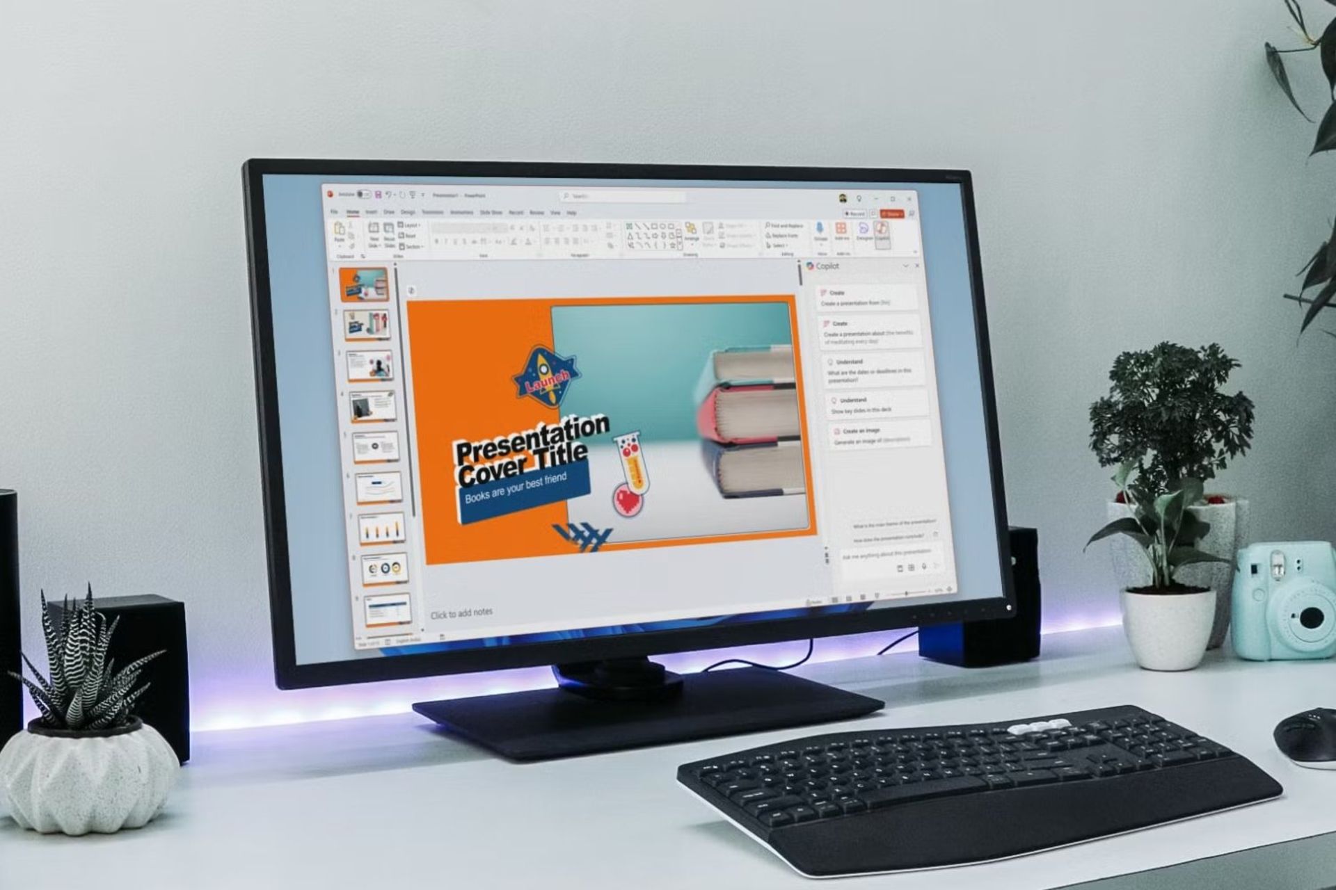 پاورپوینت روی کامپیوتر