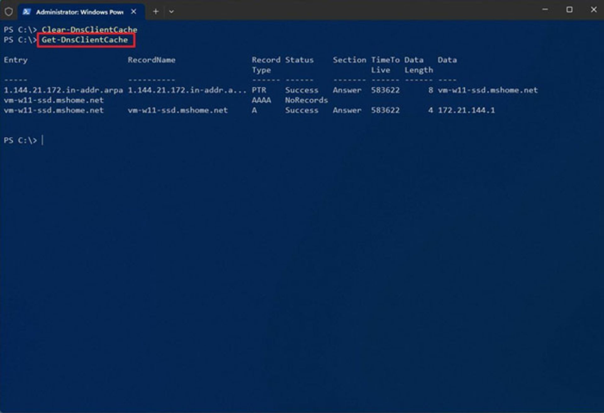 اجرای PowerShell