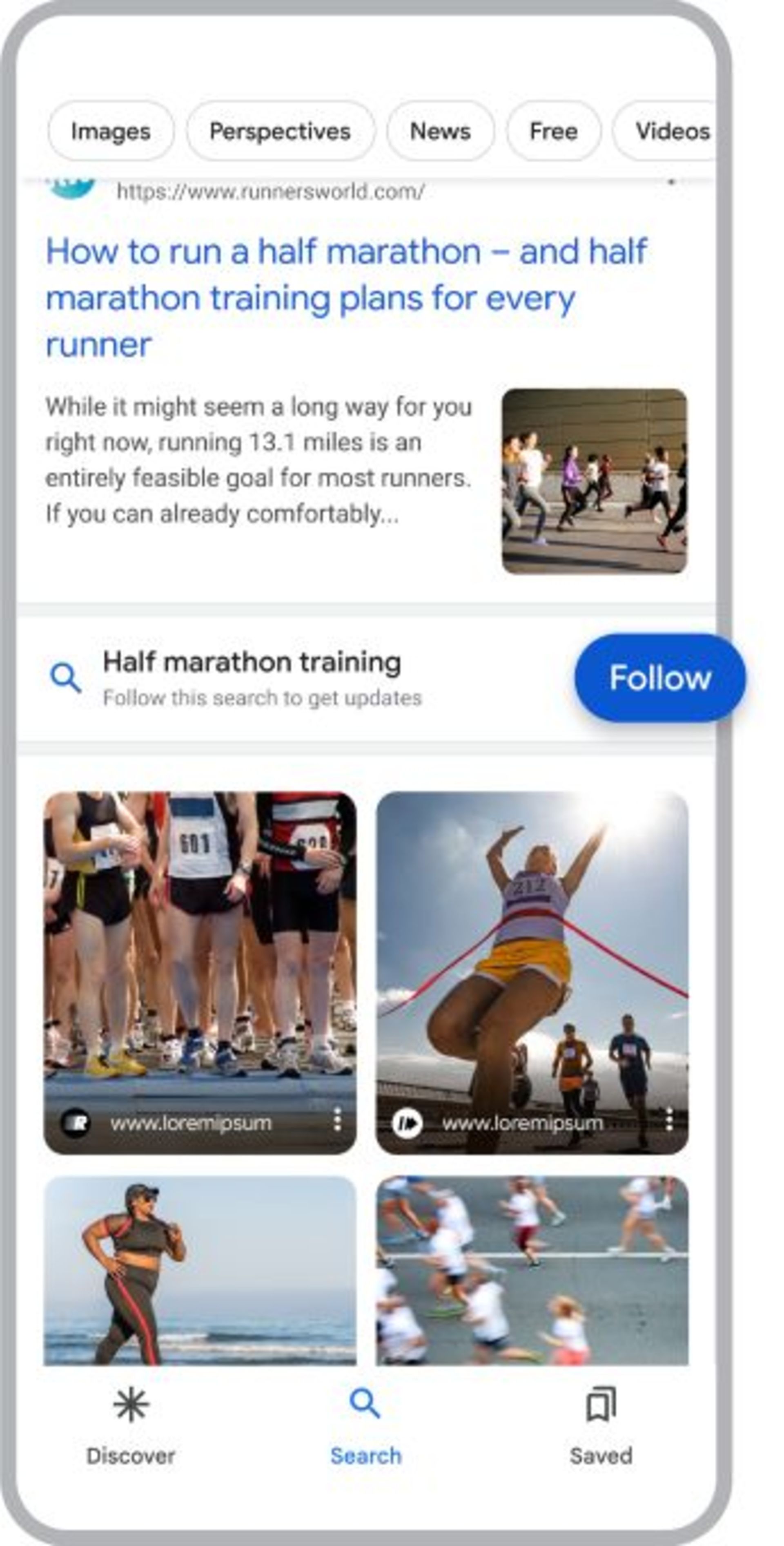 قابلیت Follow جستجوی گوگل