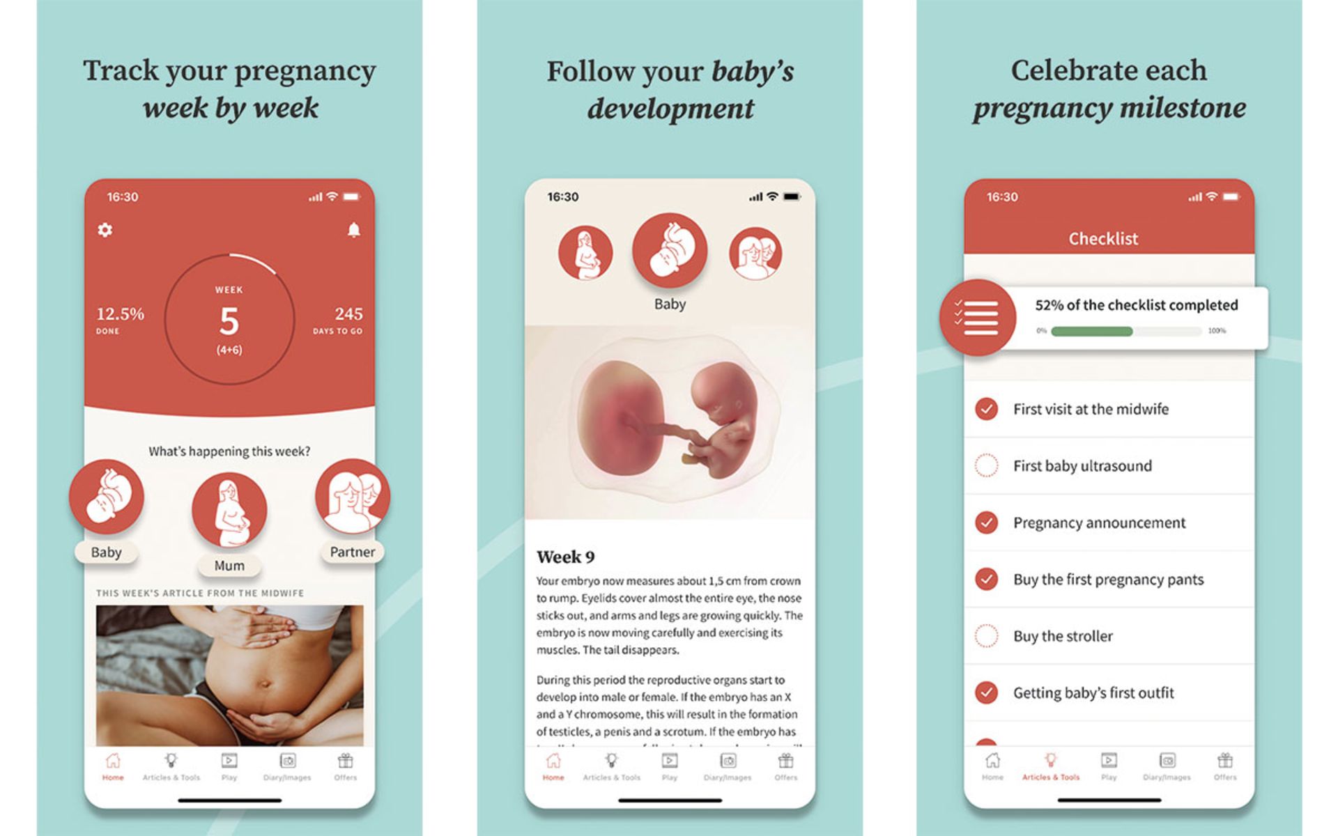اپلیکیشن Pregnancy App Preglife