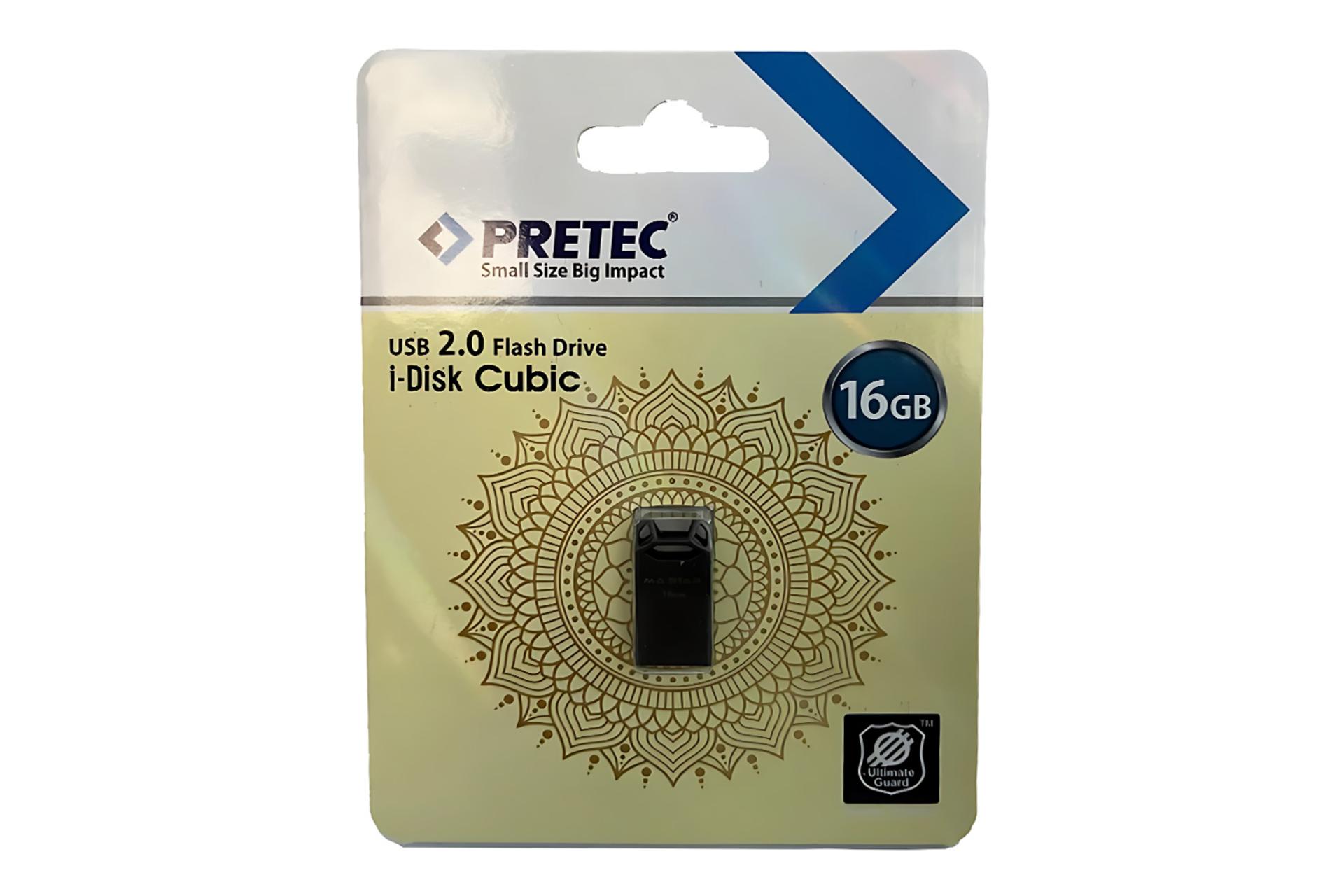 جعبه فلش مموری پریتک PRETECH i-Disk Cubic 16GB USB 2.0