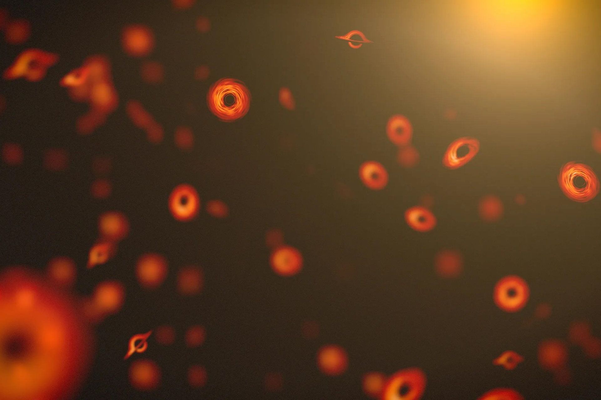 تصویرسازی انفجار سیاه‌چاله‌های نخستین