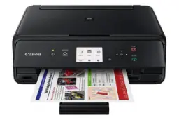 پرینتر کانن Canon PIXMA TS5020 نمای جلو در حال پرینت