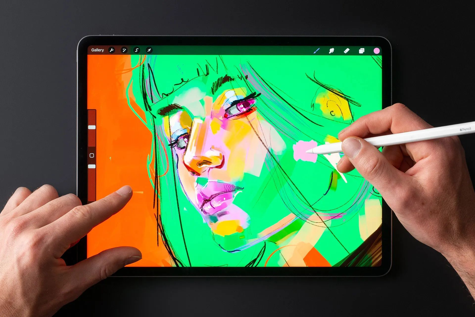 اپلیکیشن Procreate روی آیپد