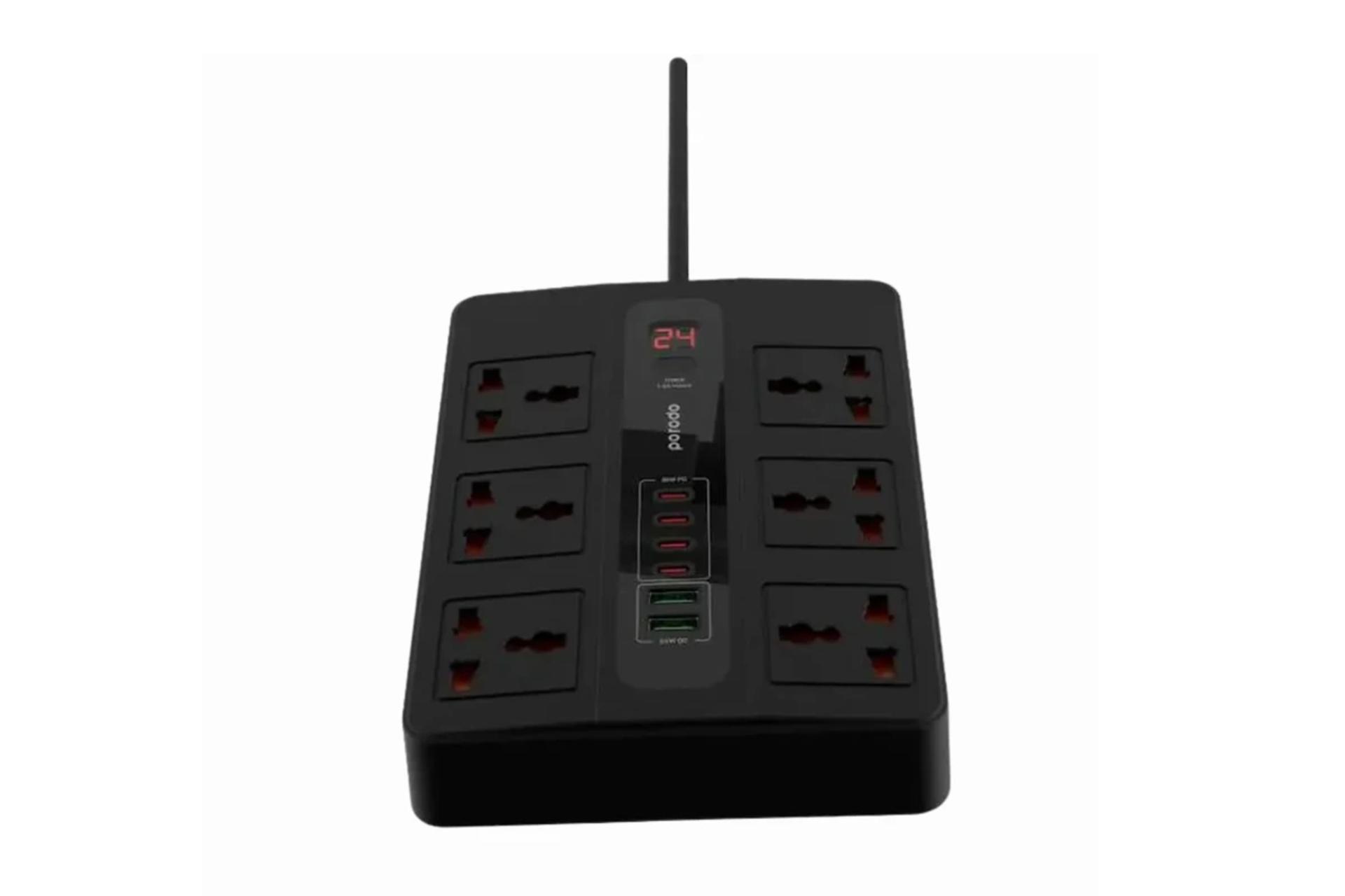 ابعاد و اندازه چندراهی برق پرودو مدل PD-FWCH009-3M