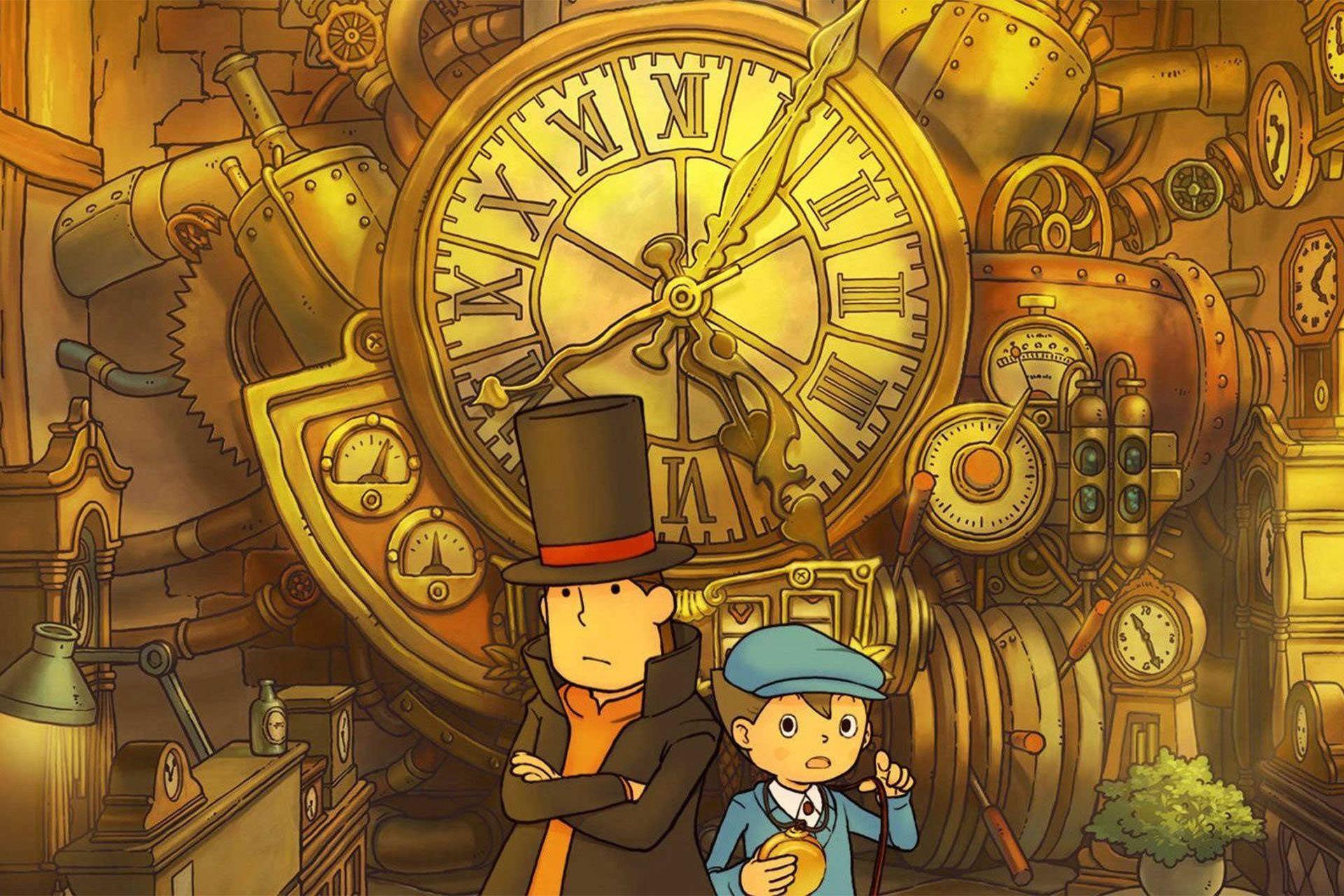 شخصیت های اصلی بازی بازی Professor Layton and The Diabolical Box