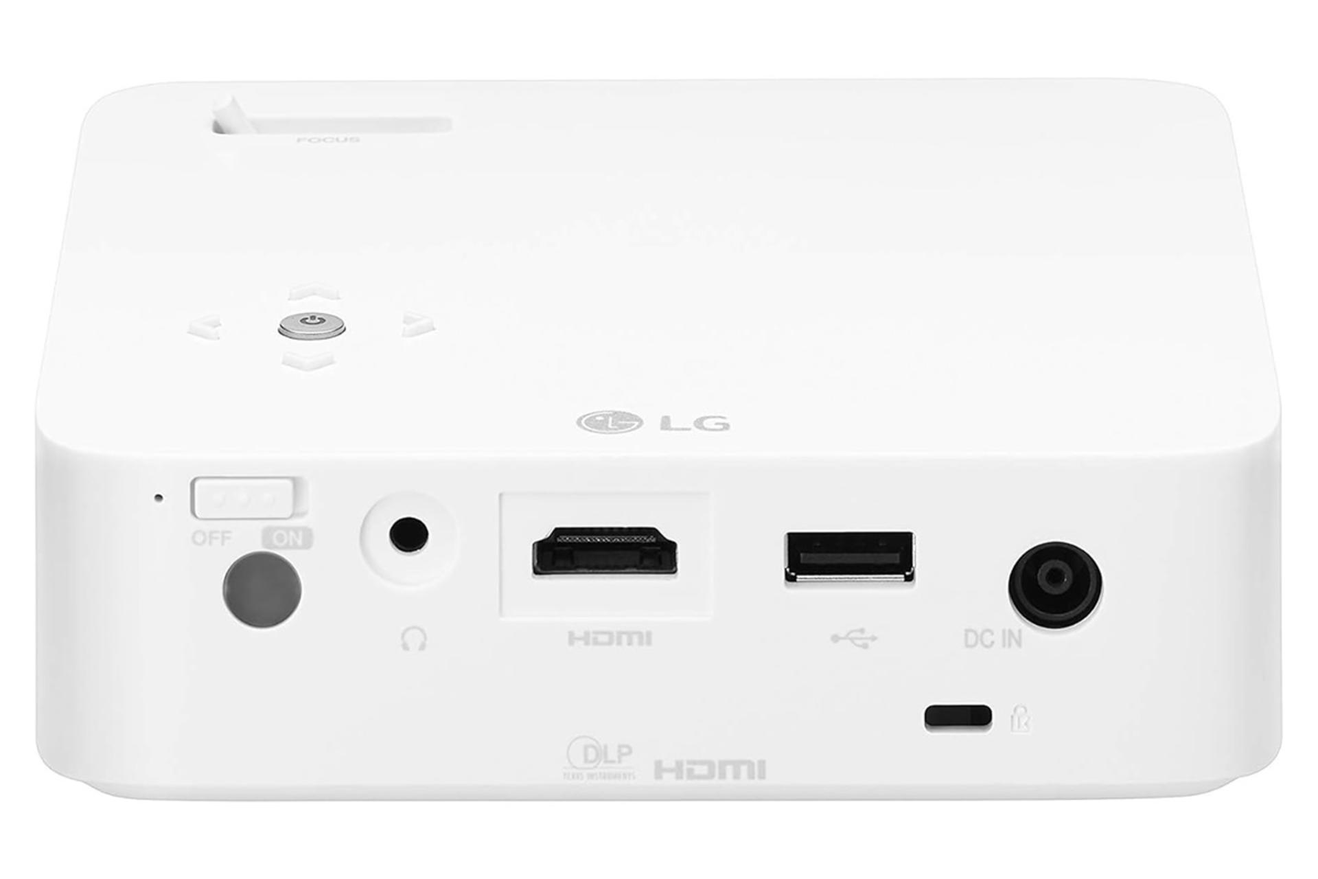 ویدیو پروژکتور ال جی LG CineBeam PH30N نمای پشت
