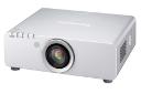 ویدیو پروژکتور پاناسونیک Panasonic PT-D6000E نمای جلو و راست