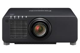ویدیو پروژکتور پاناسونیک Panasonic PT-RZ670 نمای جلو رنگ مشکی