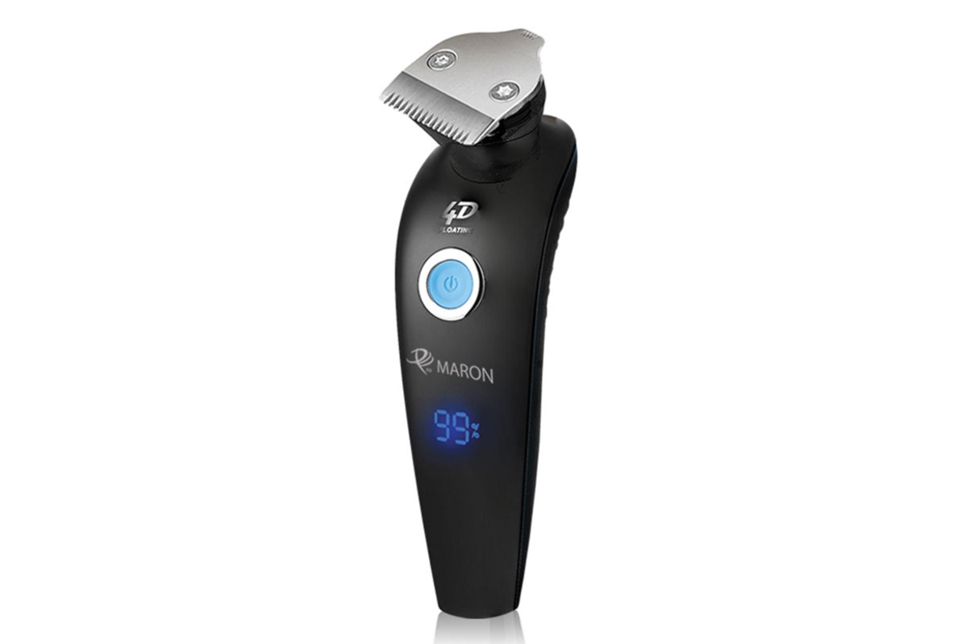 ماشین اصلاح و ریش تراش پرومارون Promaron RL-727 نمای جلو با سری خط زن