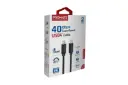 جعبه کابل شارژ USB پرومیت Type-C به Type-C مدل Primelink-c40 با طول 1 متر