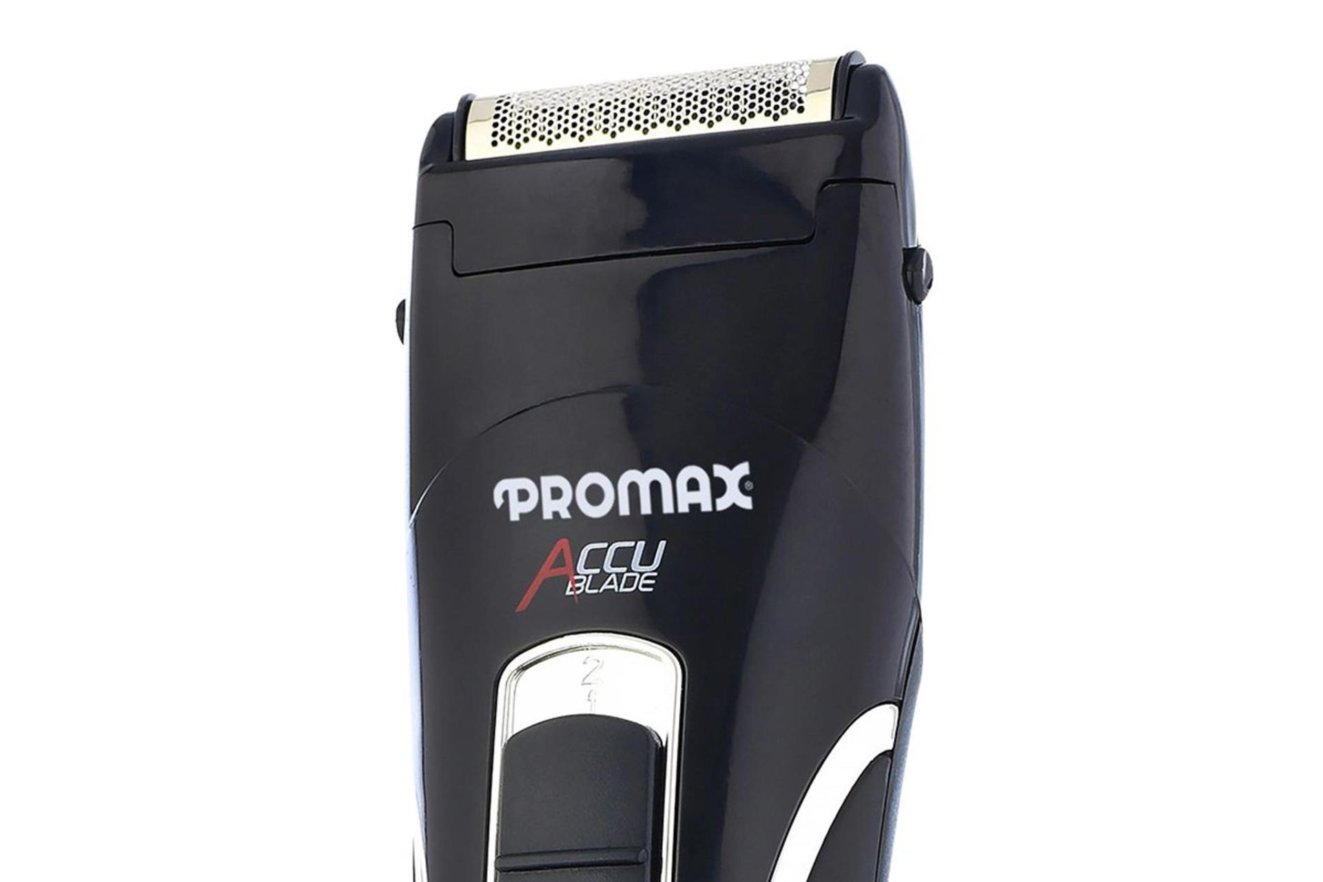 ماشین اصلاح و ریش تراش پرومکس Promax 1472AB نمای سری فویلی
