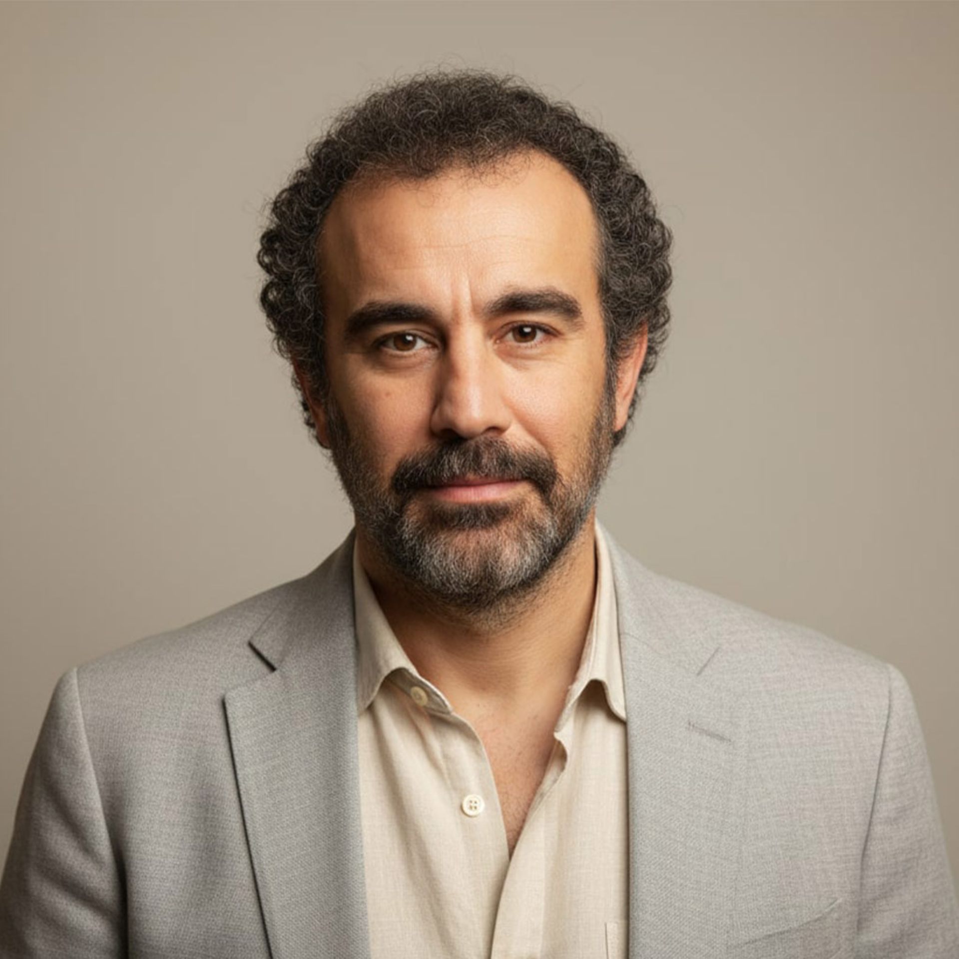 تصویر حرفه‌ای از یک مرد با کد و شلوار رسمی 