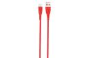 کابل شارژ USB پرو وان Type-A به Micro-USB مدل PCC170 با طول 1 متر قرمز