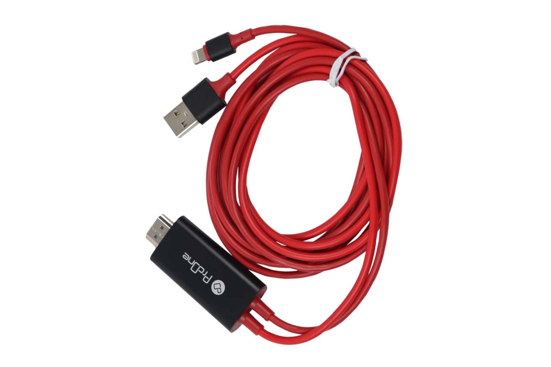 کابل HDMI پرو وان Lightning به HDMI مدل PCH75 با طول 1.8 متر