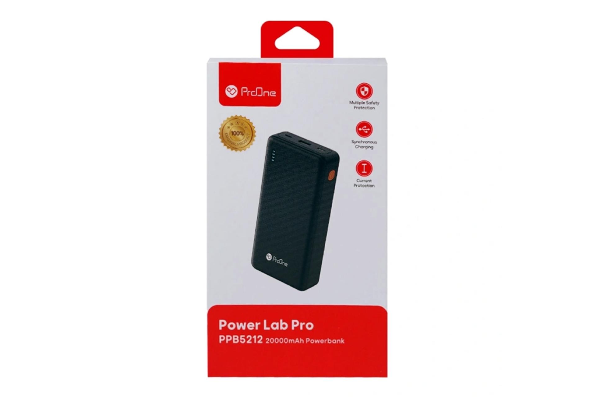 جعبه پاور بانک پرو وان ProOne PPB5212 20000mAh