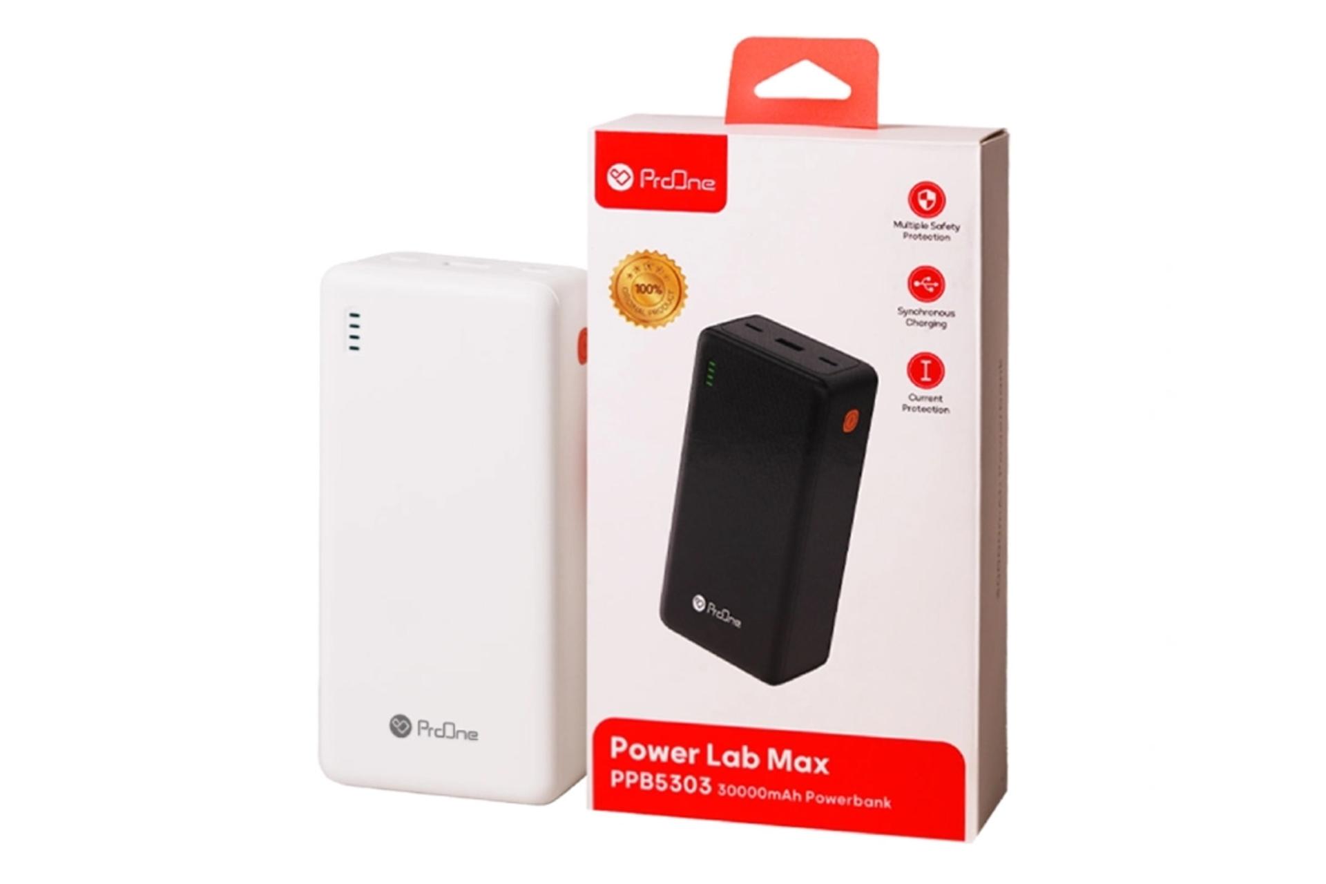 جعبه پاور بانک پرو وان ProOne PPB5303 30000mAh