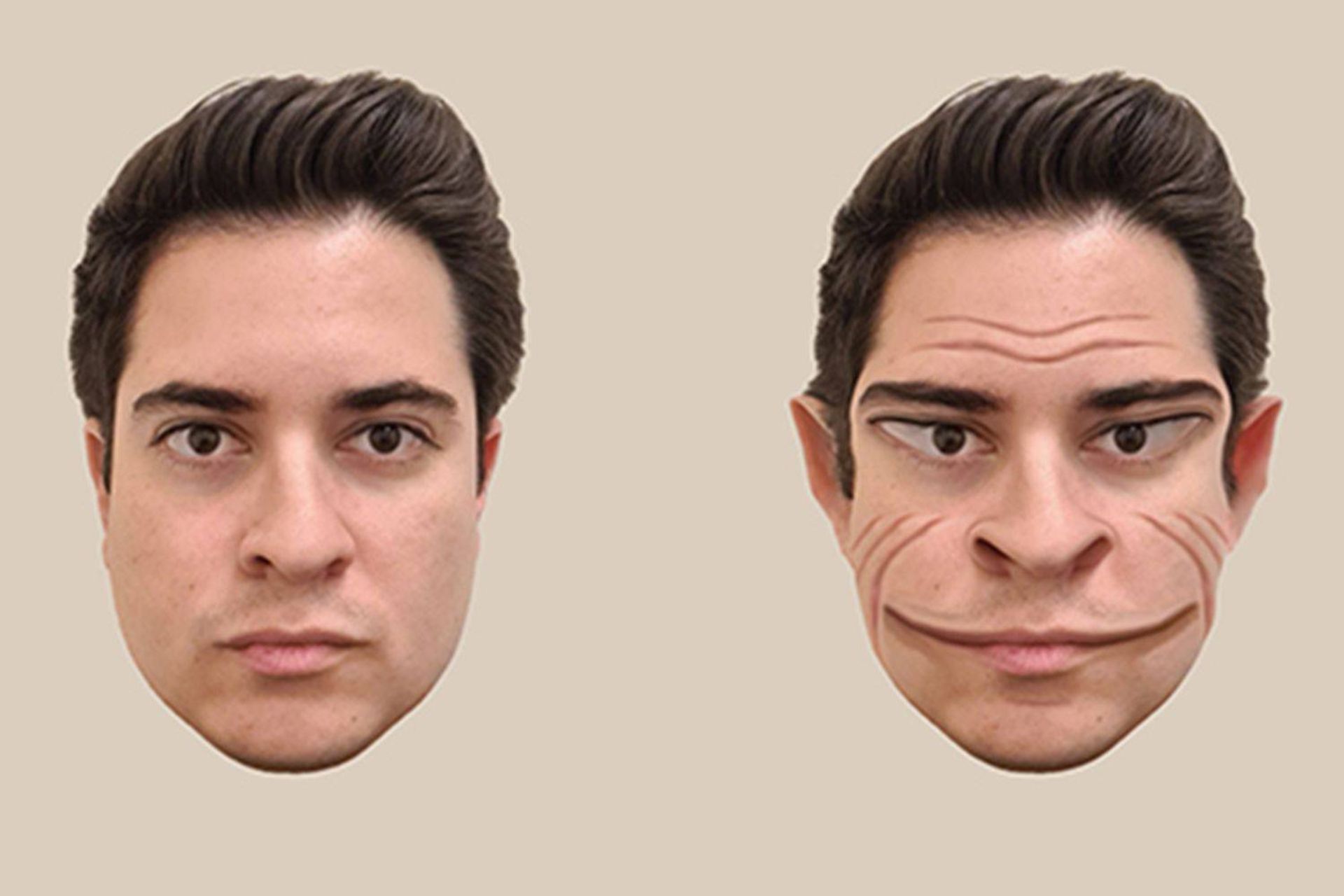 چهره تحریف شده