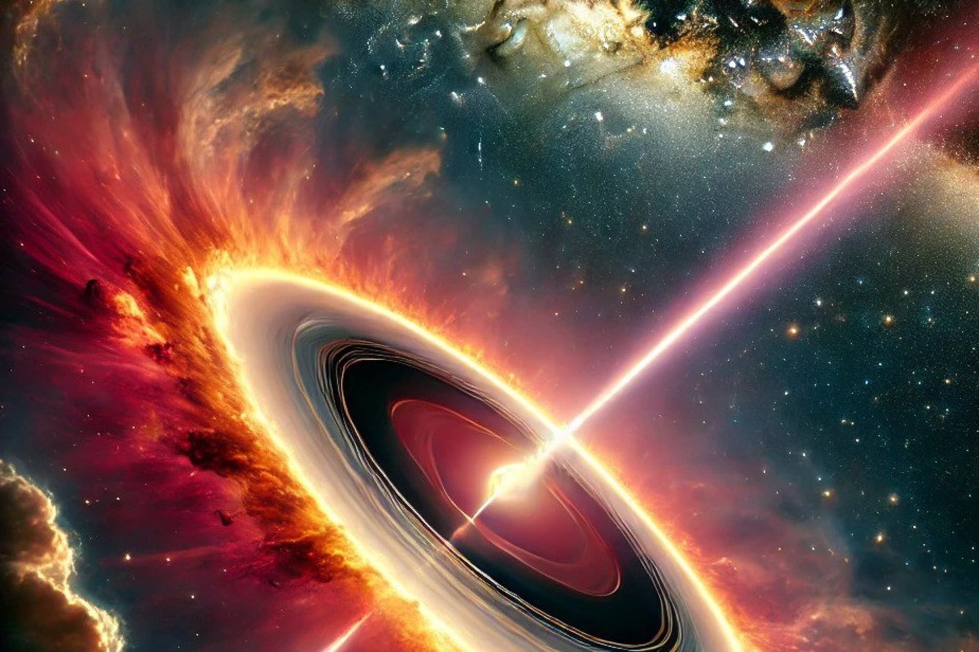  تصویرسازی از تولد ستاره در مرکز دیسک پیش‌ستاره‌ای