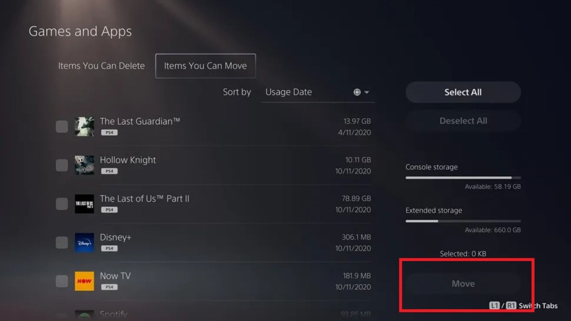 انتقال بازی های پلی استیشن ۵ به هارد