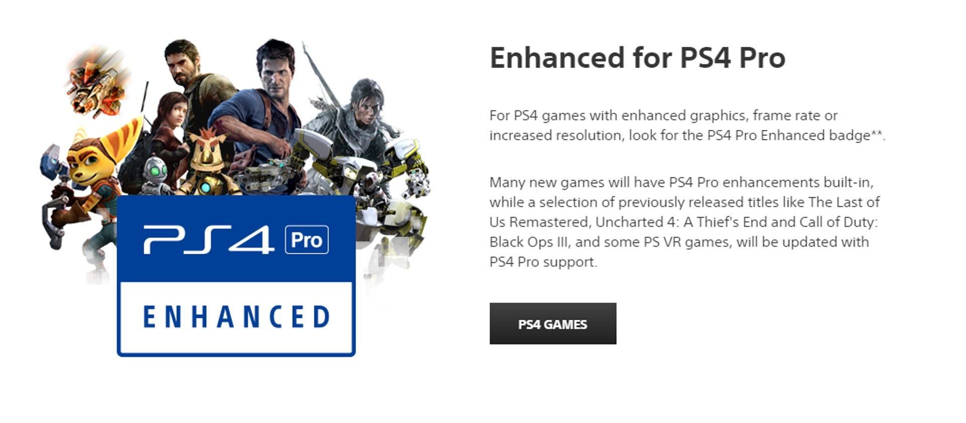 نشان ویژه PS5 Pro Enhanced