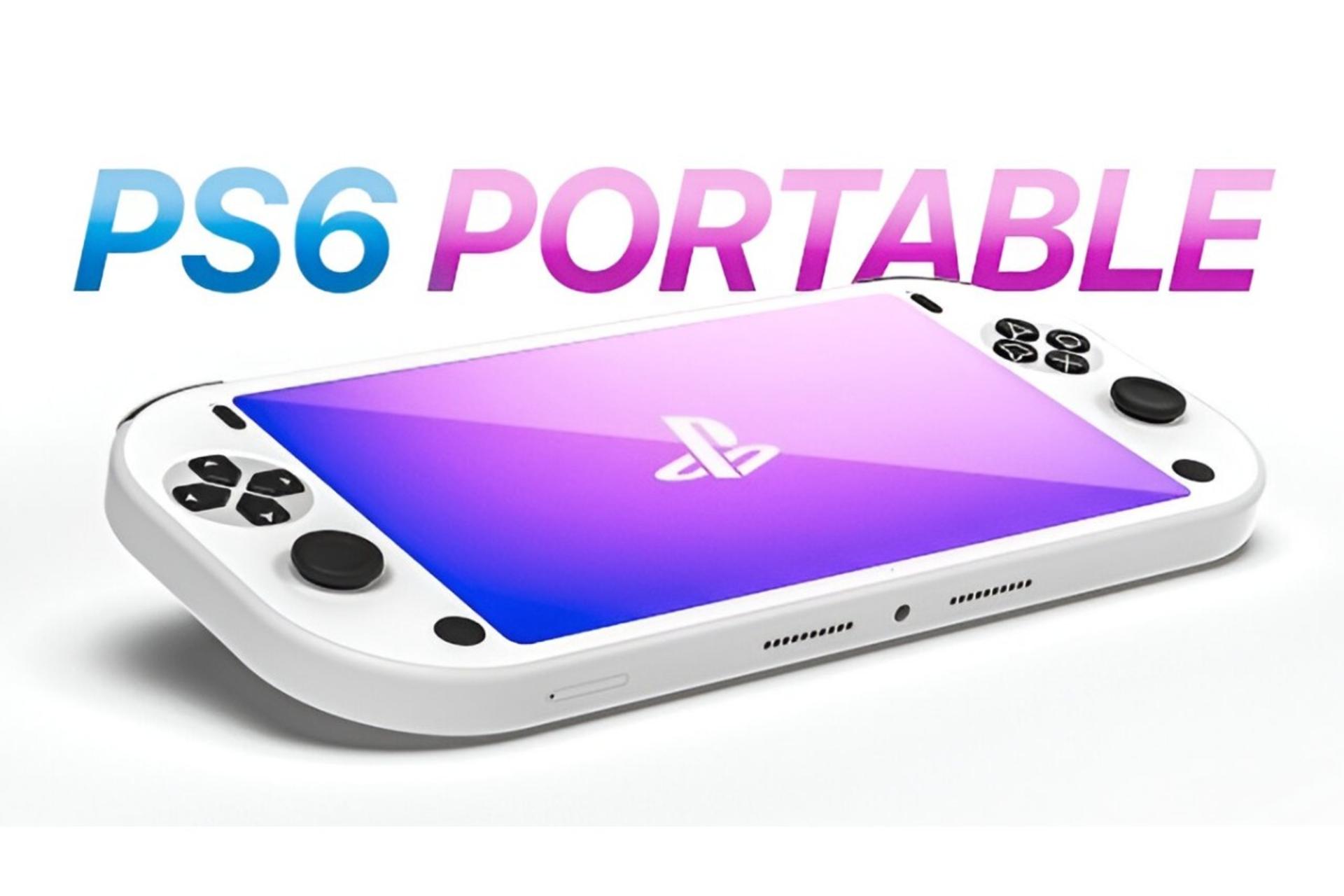 رندر غیررسمی از کنسول دستی پلی‌استیشن ۶