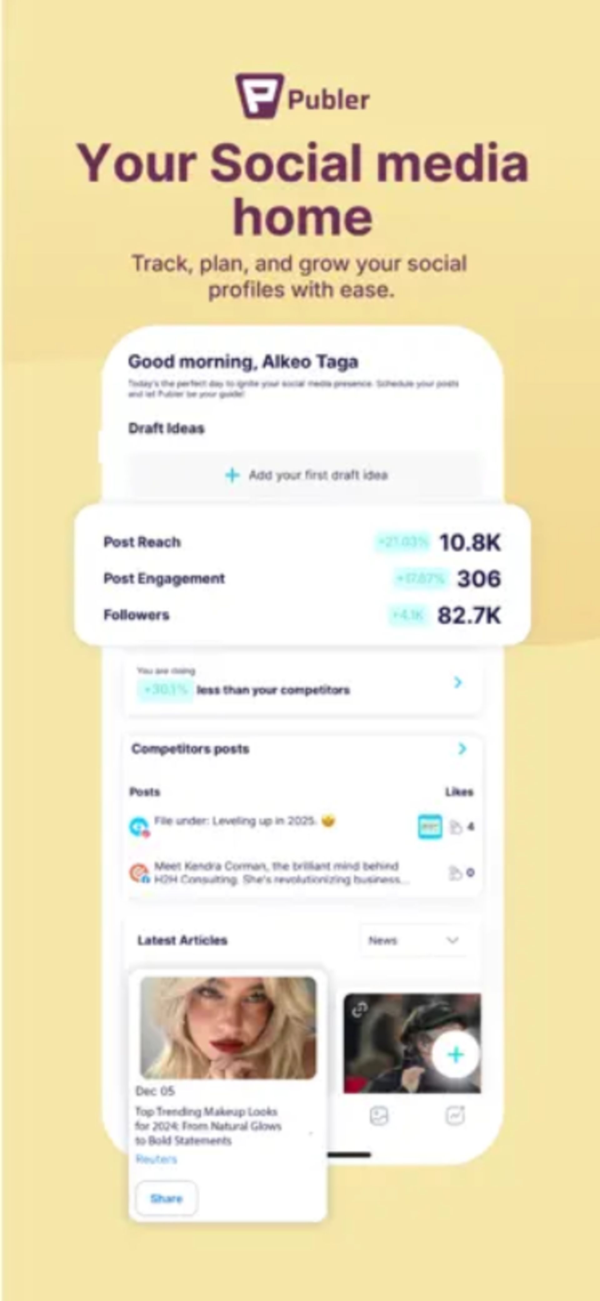 اپلیکیشن دانلود از اینستاگرام Publer