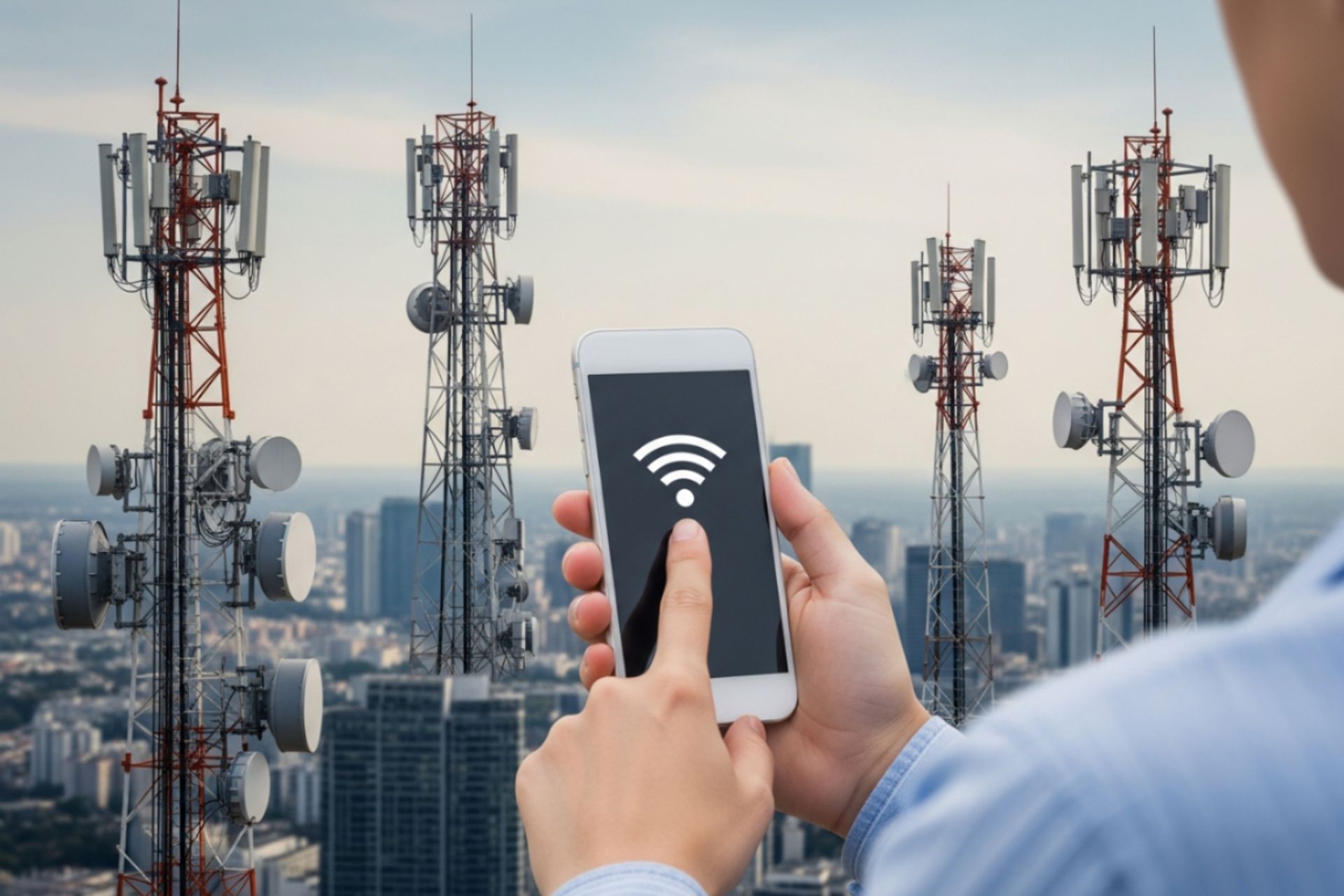 پیام هشدار فوری بحران روی صفحه نمایش گوشی هوشمند