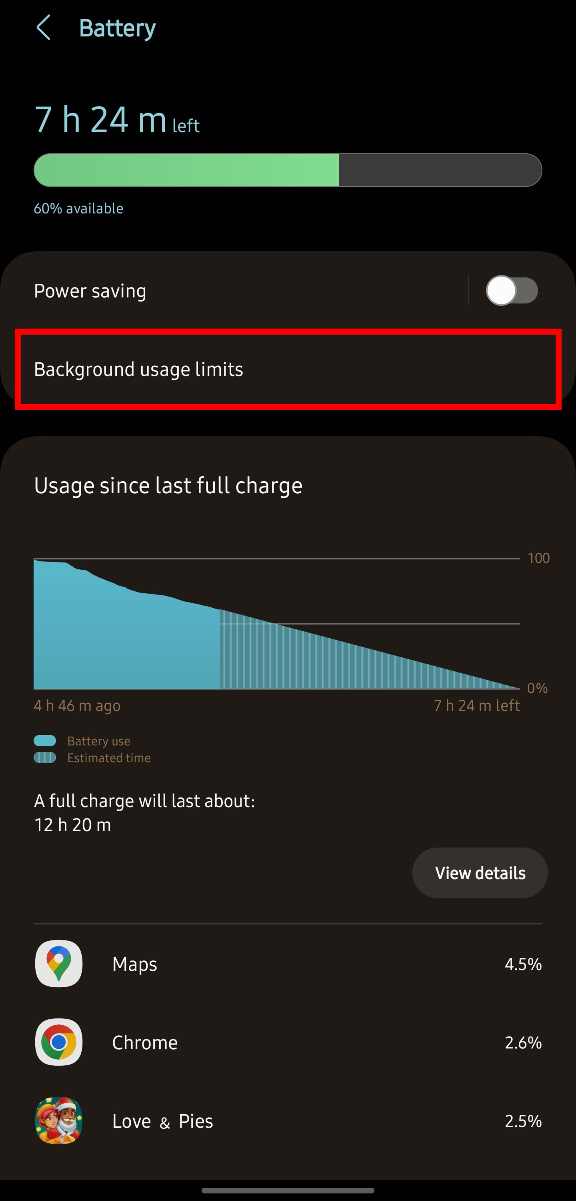 قرار دادن برخی برنامه‌ها در حالت خواب مرحله سوم