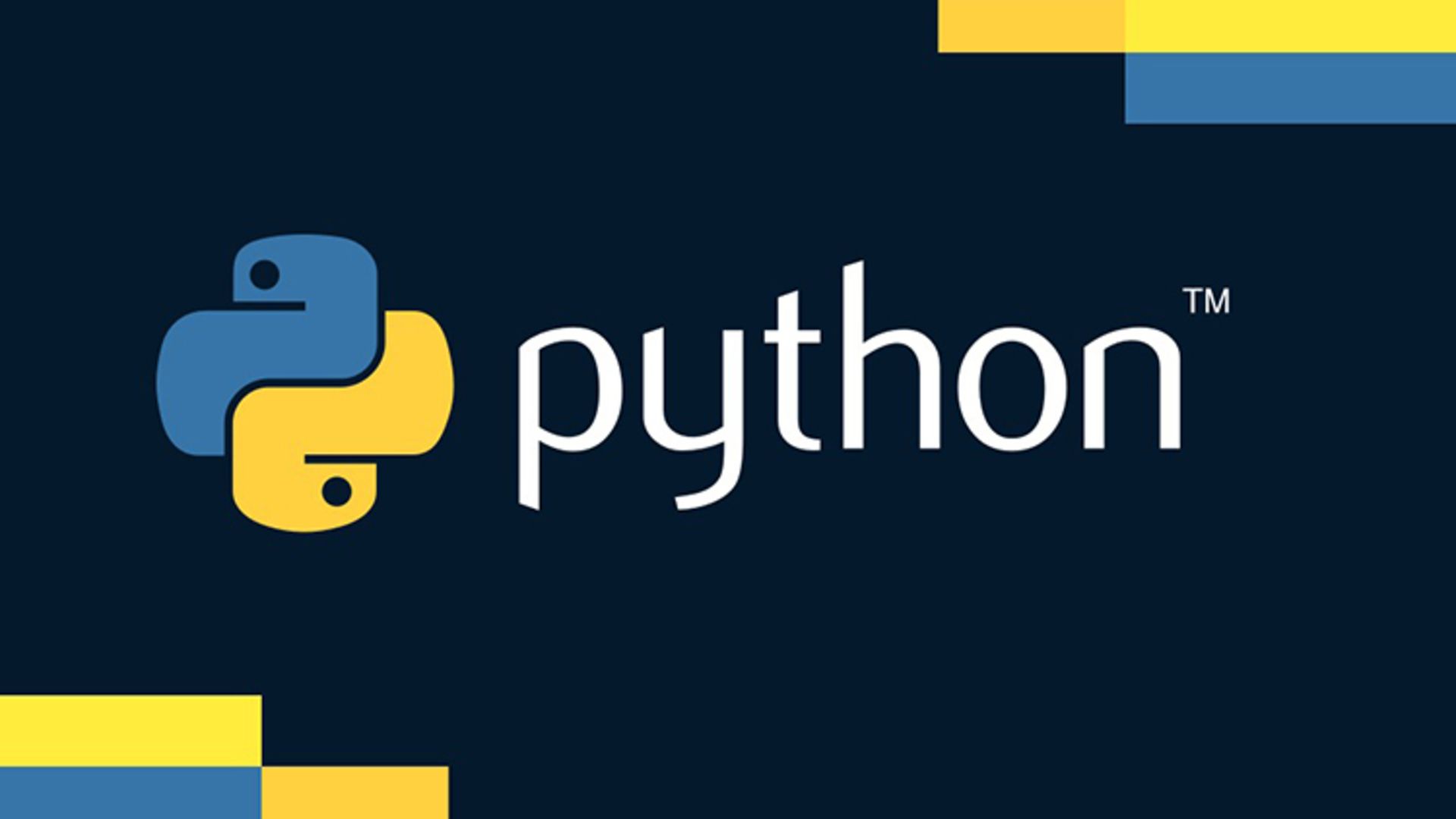 Python programming language logo