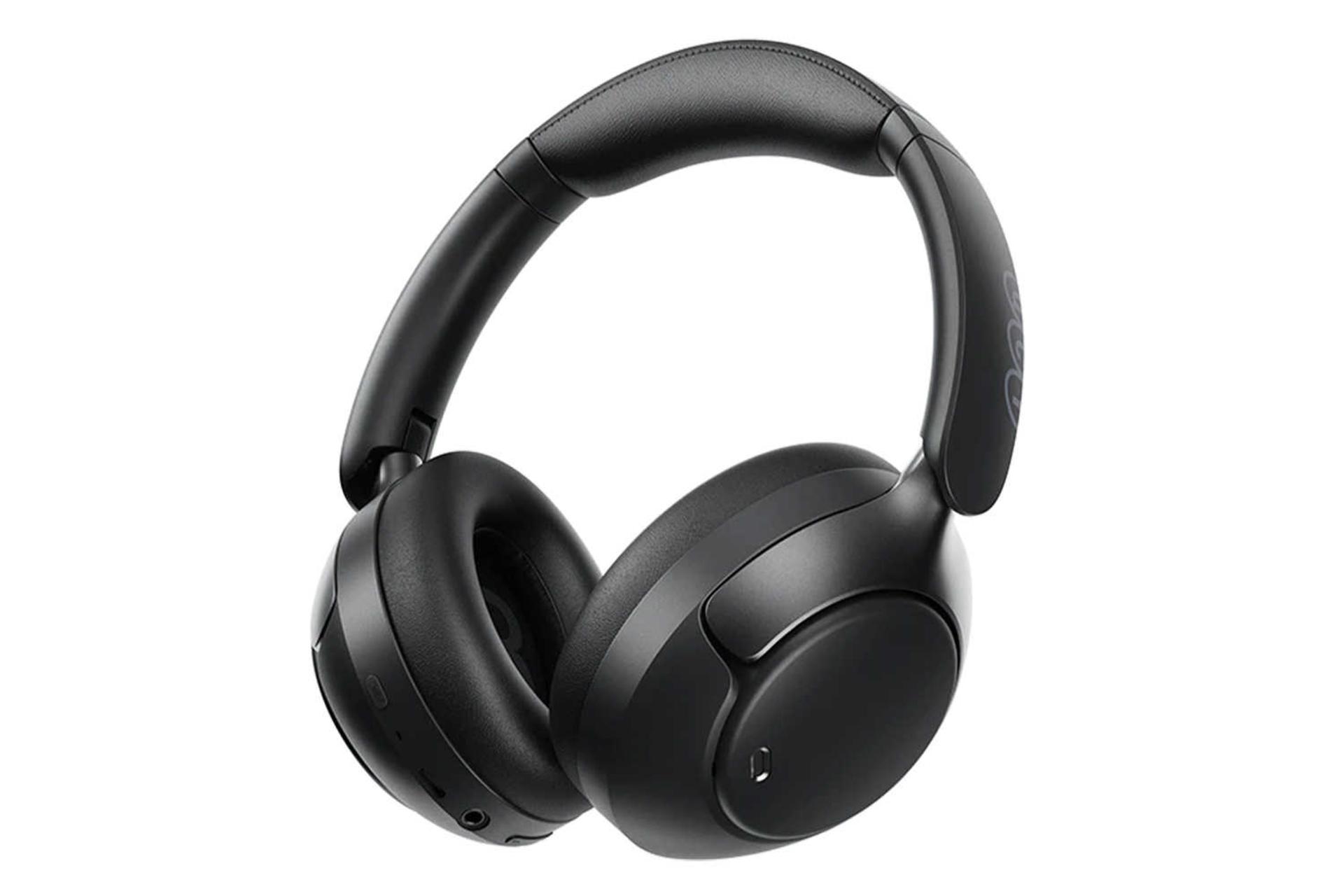 نمای سمت راست هدفون دور گوشی بی‌سیم کیو سی وای H3 Pro رنگ مشکی