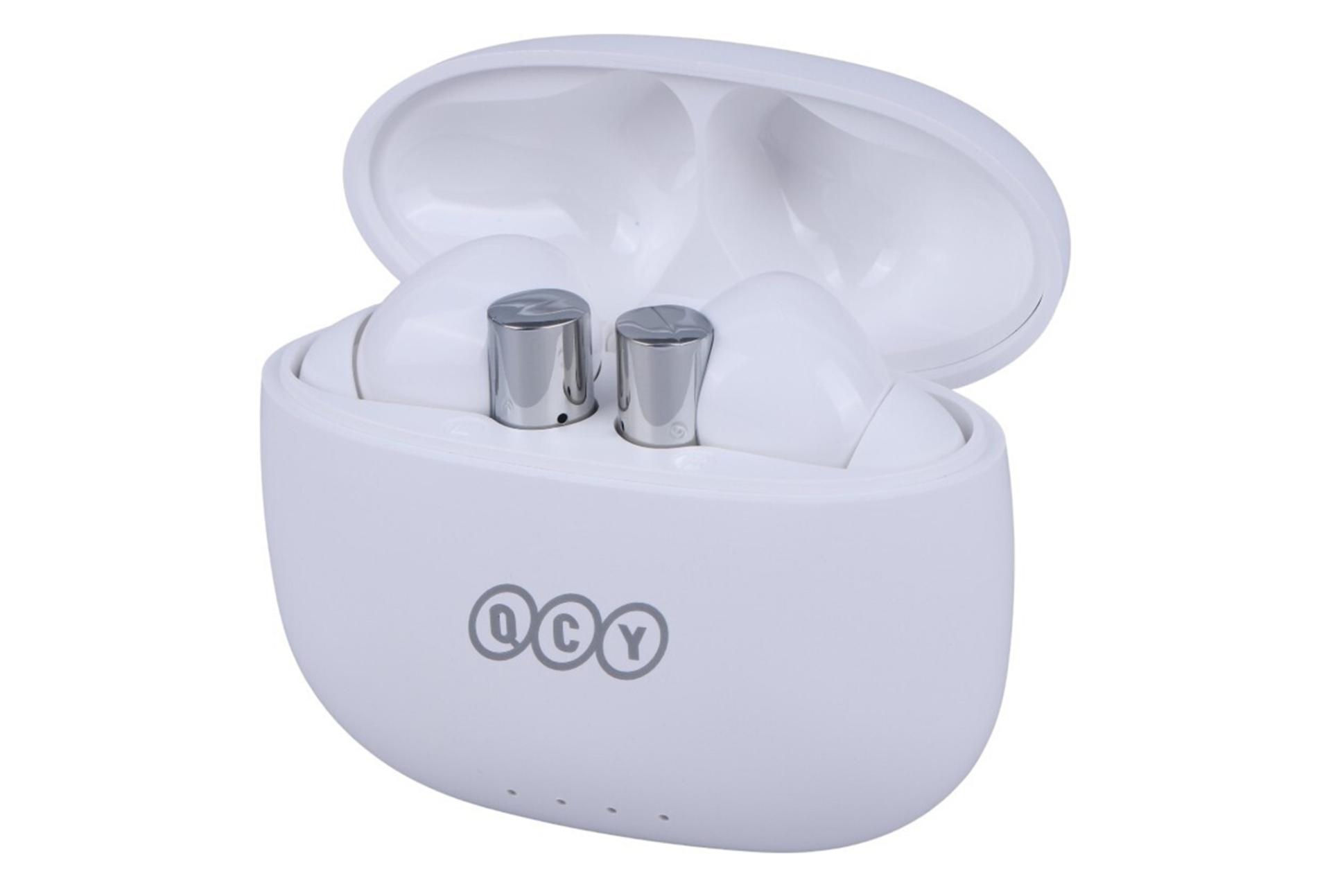 هدفون کیو سی وای T21 Pro رنگ سفید