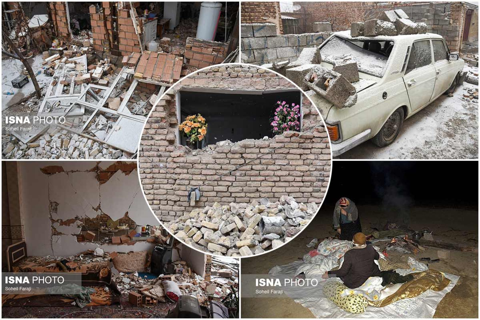 خسارات زمین لرزه خوی | ۸ بهمن ۱۴۰۱