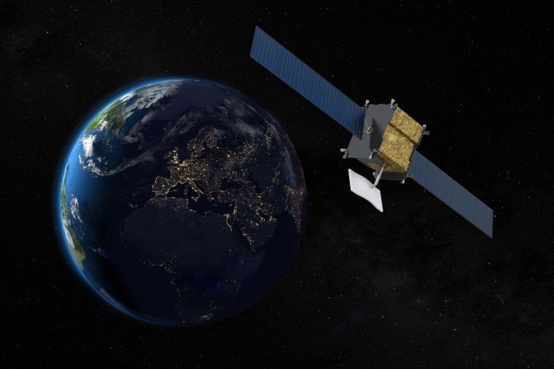 ماهواره‌ی کوانتومی در فضا