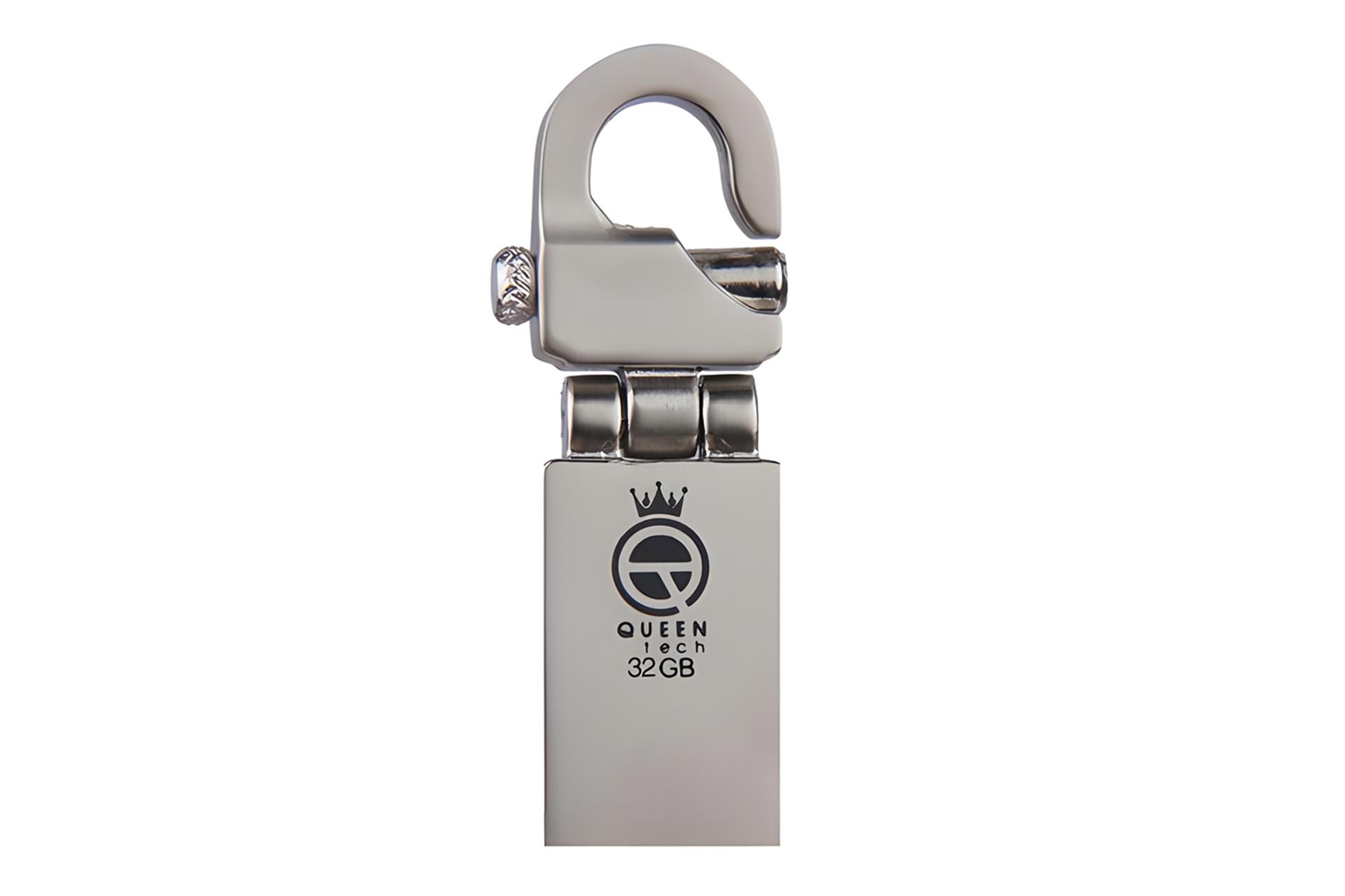 فلش مموری کوئین تک Queen Tech CLIP 32GB USB 2.0