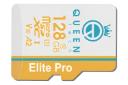 کارت حافظه کوئین تک Queen Tech Elite Pro microSDXC Class 10 UHS-I U3 128GB