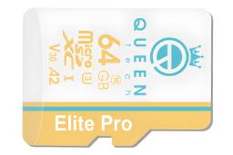 کارت حافظه کوئین تک Queen Tech Elite Pro microSDXC Class 10 UHS-I U3 64GB
